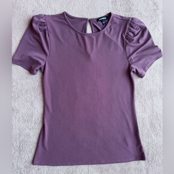 Express Tops - Express Mauve Blouse